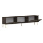 Hanah Home Mueble para TV Paye - Walnut